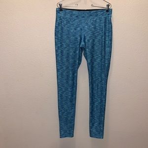 Mossimo blue full length workout athletic leggings